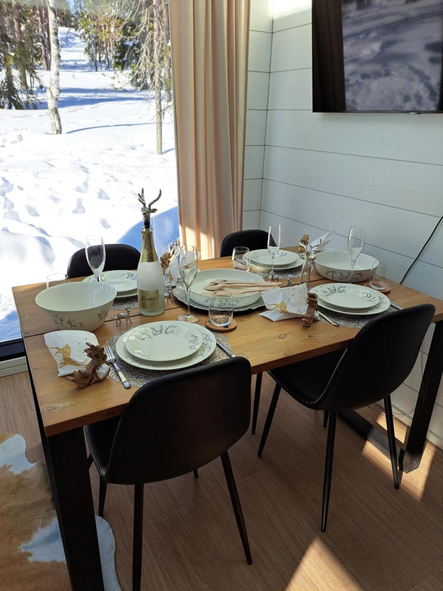 Levi Sky Igloo With Private Sauna And Hot Tub Εξωτερικό φωτογραφία